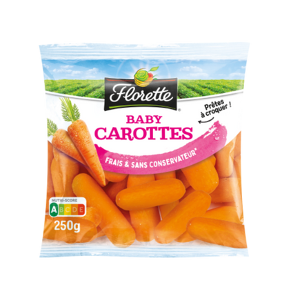 baby carottes Florette