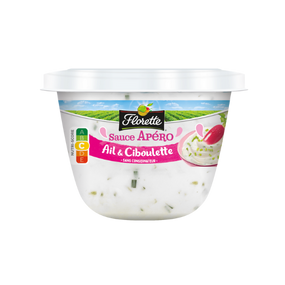 Sauce apero Ail & Ciboulette. Florette