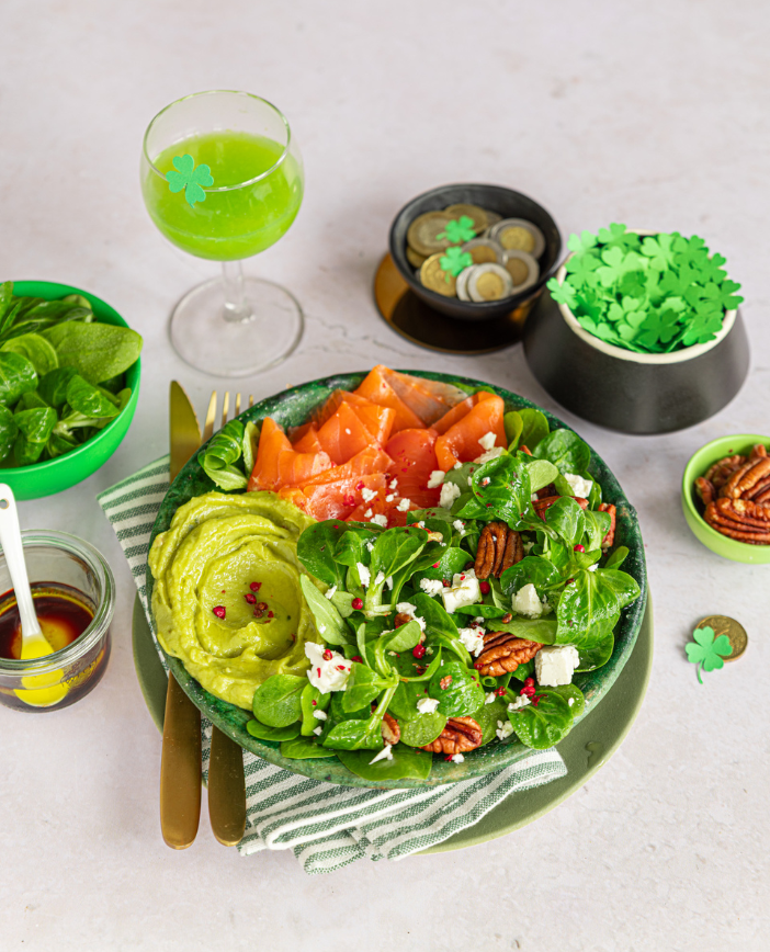 Salade de la Saint Patrick. Florette