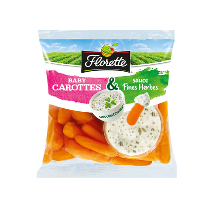Carotte-sauce fines herbes Florette