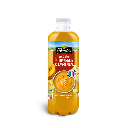 Velouté Potimarron Emmental 1L Florette Velouté Potimarron Emmental 1L Florette