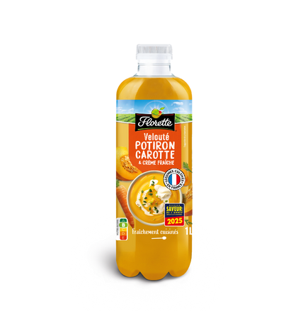 Velouté Potiron Carotte 1L Florette Velouté Potiron Carotte 1L Florette