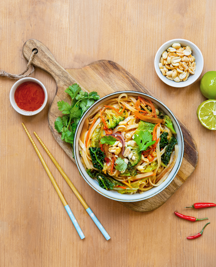 Pad thaï veggie à la Poêlée Thaï