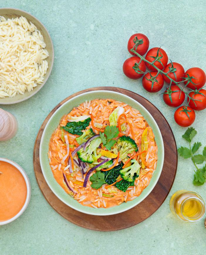 Orzo crémeux & poêlée du marché Florette