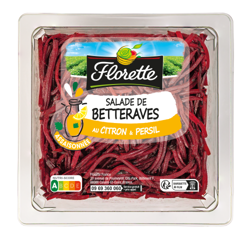 Salade de betteraves au citron et persil