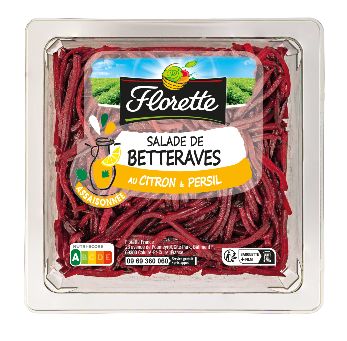 Salade de betteraves au citron et persil