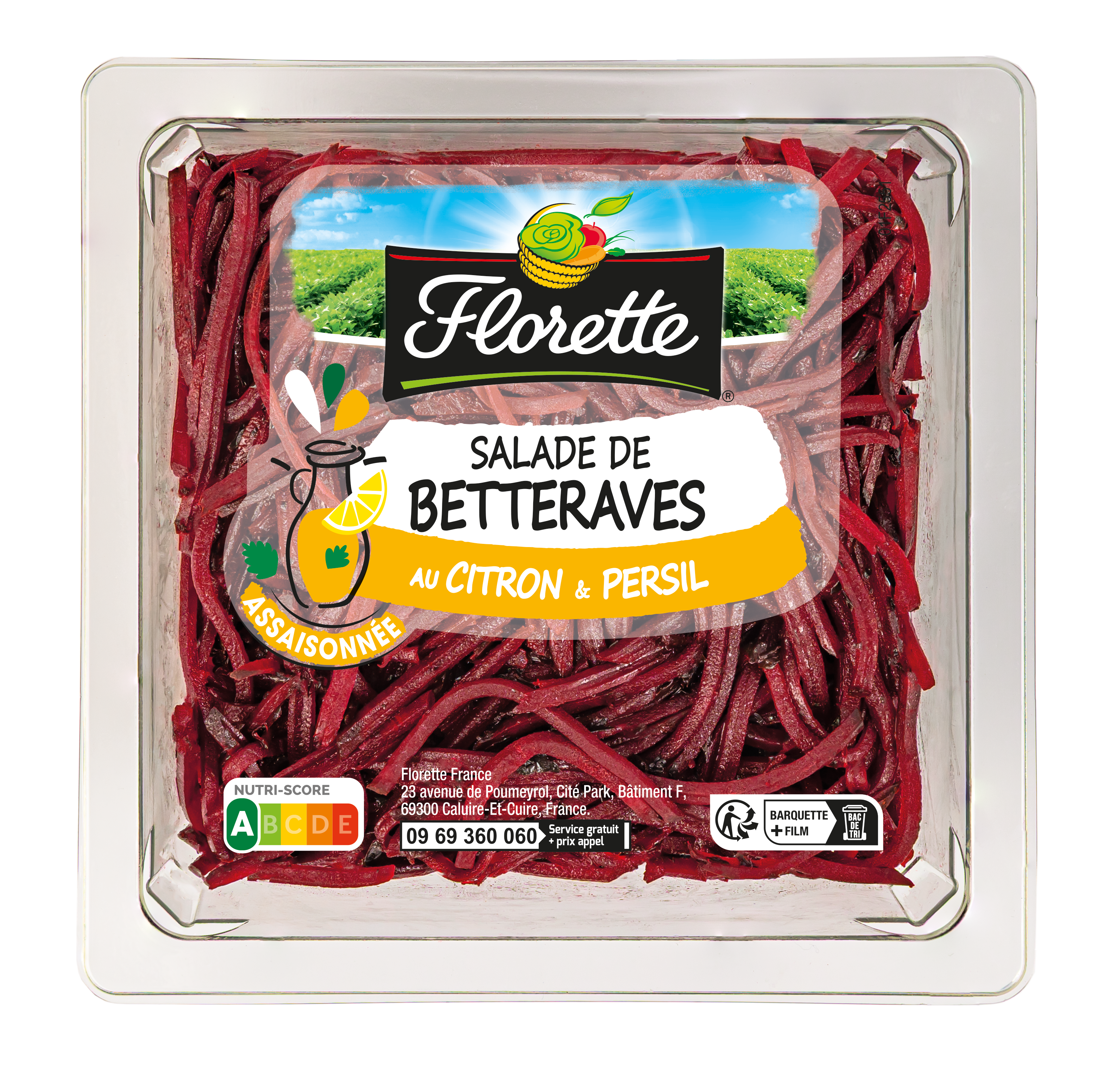 Salade de betteraves au citron et persil Salade de betteraves au citron et persil