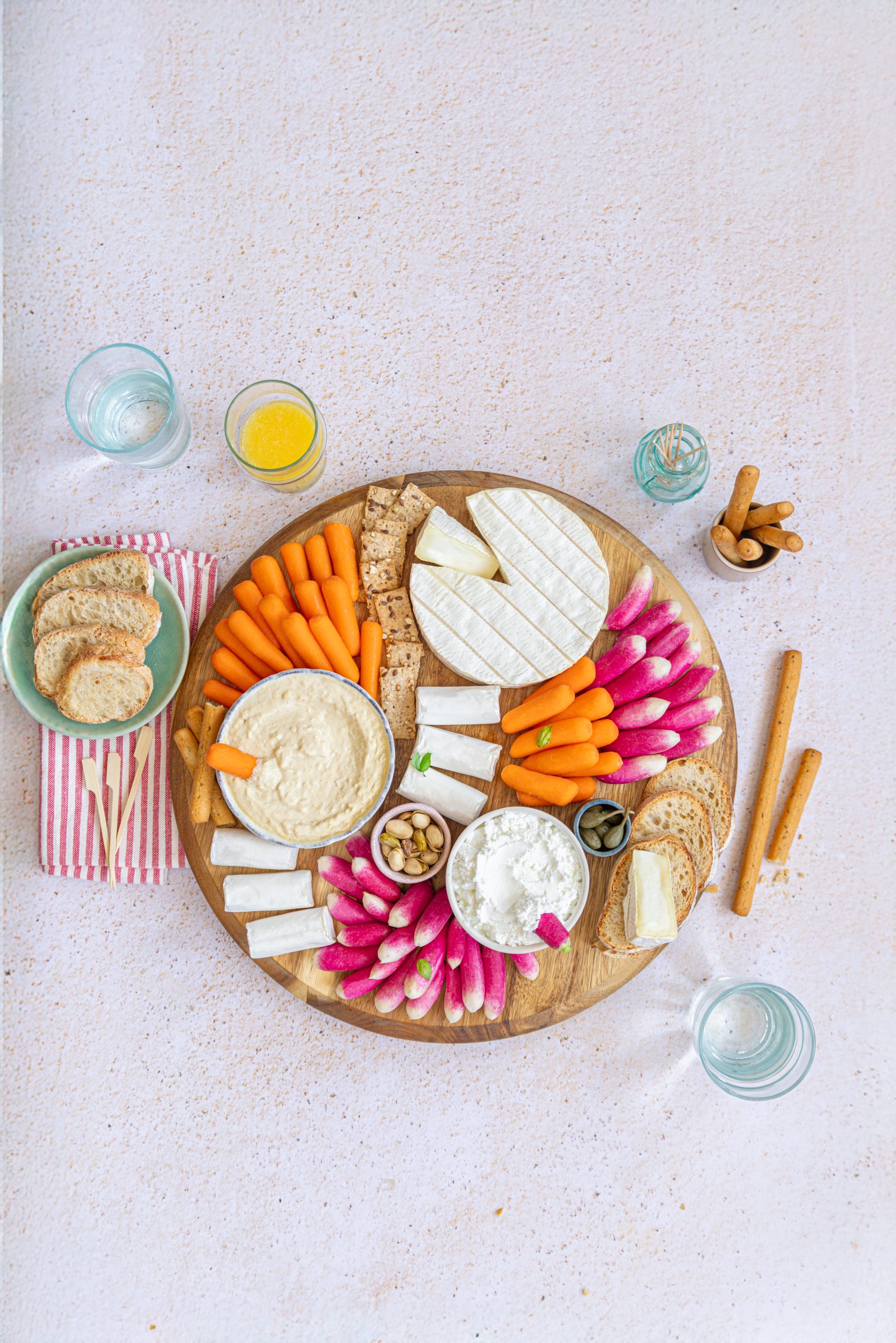 Plateau apéritif d'été