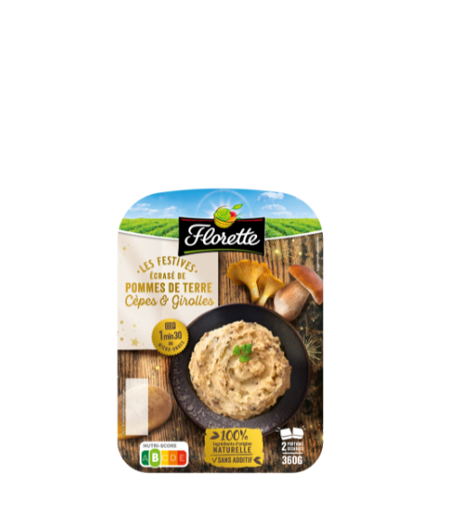 Ecrasé Cepes&Girolles 180gx2 Florette Ecrasé Cepes&Girolles 180gx2 Florette