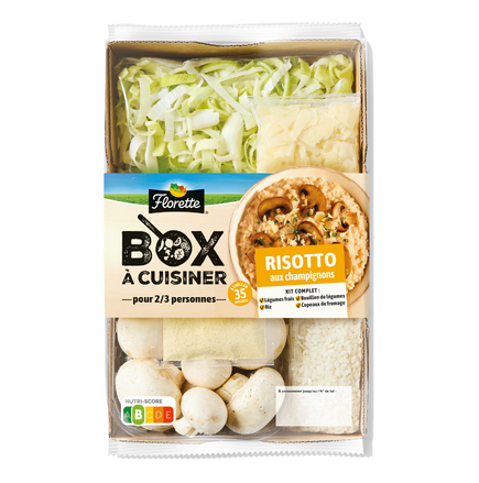 Box à cuisiner Risotto aux champignons frais. Florette