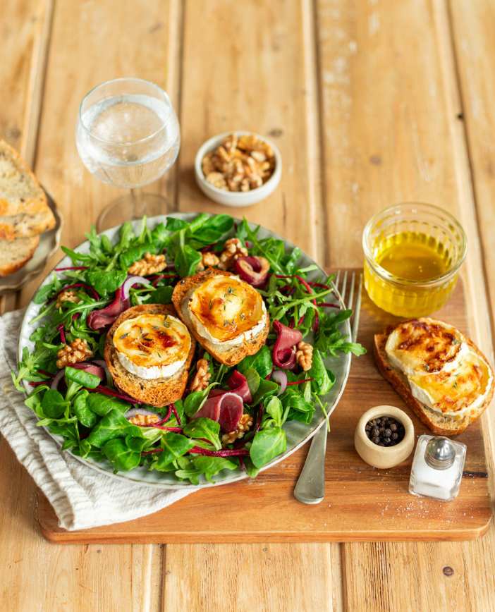 Salade de chèvre chaud Florette
