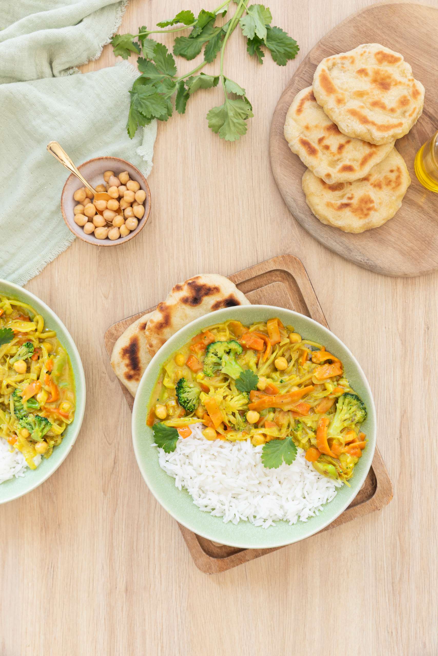 Recette - curry de légumes