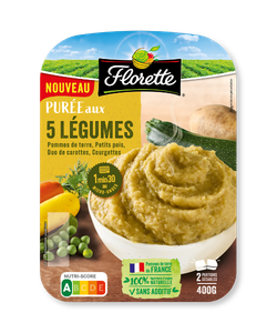 Produit - Purée 5 légumes 2x200g