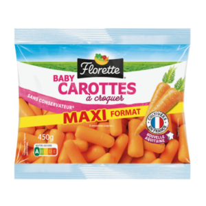 Image du format baby carottes 450g