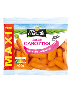 Image du format baby carottes 450g