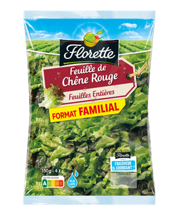 Image du format feuille de chêne rouge 150g