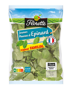 Image du format jeunes pousses d'epinards 175g