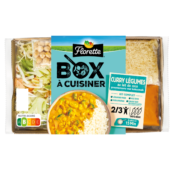 Produit - Box à cuisiner Curry de légume Florette