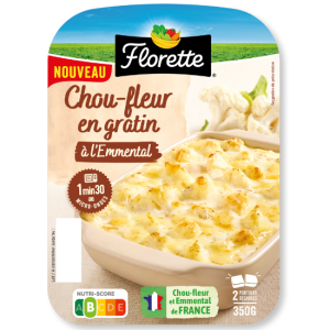 Produit - gratin de chou-fleur à l'emmental