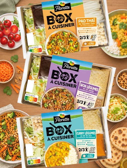 Actualité - box de légumes à cuisiner Florette